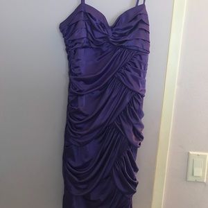 Purple Club Dress